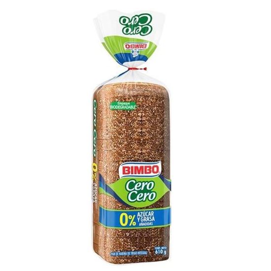 Imagen de Pan Bimbo Cero Cero 610g