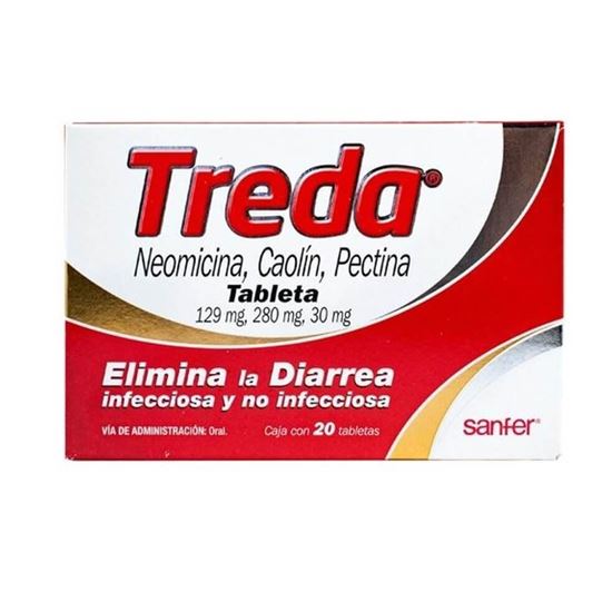 Imagen de Treda 20 tabletas Sanfer 20 tabletas