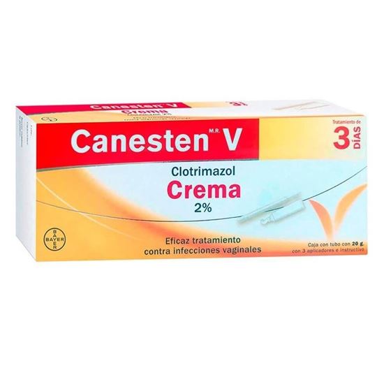 Imagen de Tratamiento contra infecciones vaginales Canesten V crema 20g