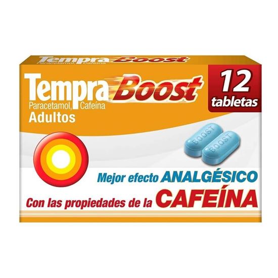 Imagen de Medicamento analgésico Tempra Boost 12 tabletas