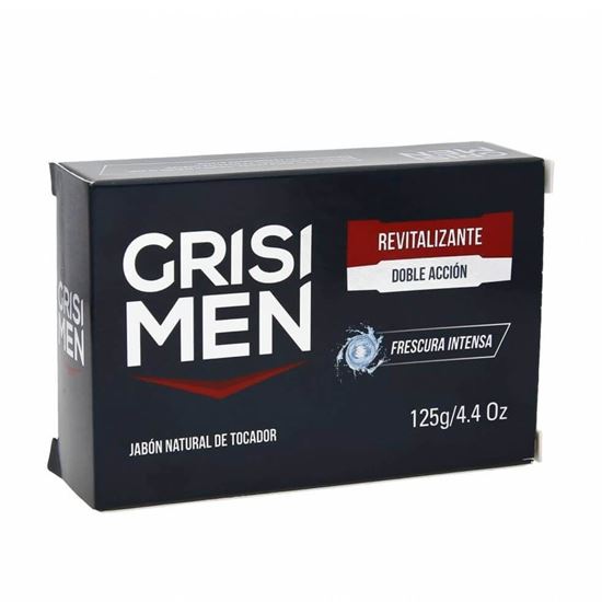Imagen de Jabón de tocador Grisi men revitalizante 125g