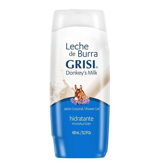 Imagen de Jabón líquido corporal hidratante Grisi Leche de Burra 450ml