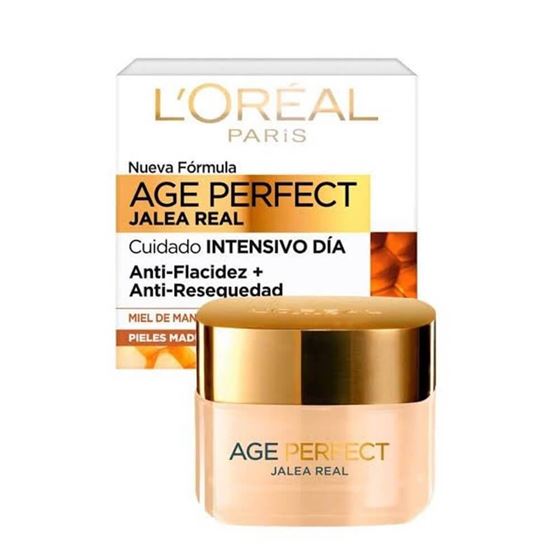 Imagen de Crema facial L’Oréal París age perfect jalea real anti-flacidez + anti-resequedad 50ml