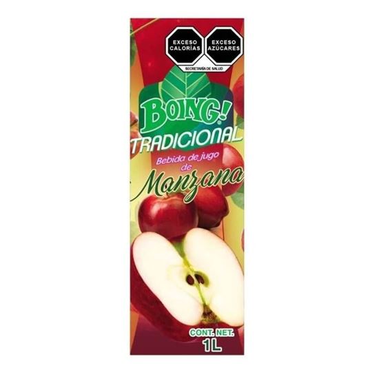 Imagen de Bebida de jugo de manzana Boing 1L