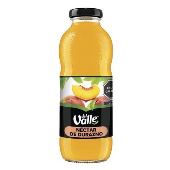Imagen de Bebida de durazno Del Valle botella de vidrio 413ml