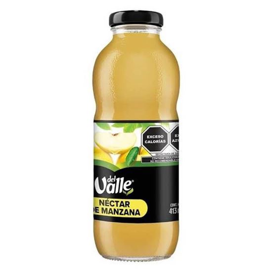 Imagen de Bebida de manzana Del Valle botella de vidrio 413ml