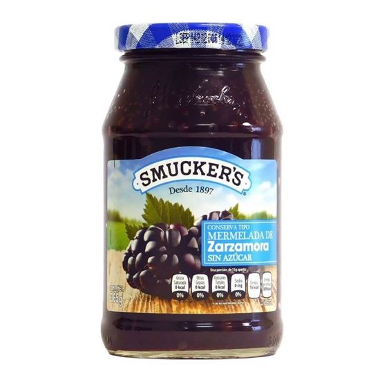 Imagen de Mermelada de zarzamora Smuckers sin azúcar 365g