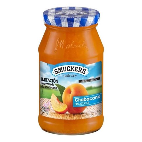Imagen de Mermelada de chabacano Smuckers sin azucar 365g