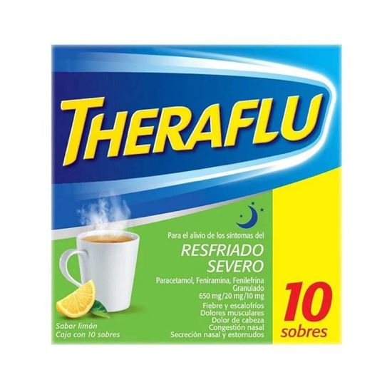 Imagen de Thera Flu Noche caja con 10 sobres