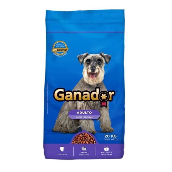 Imagen de Alimento para perro Ganador adulto razas pequeñas 20kg