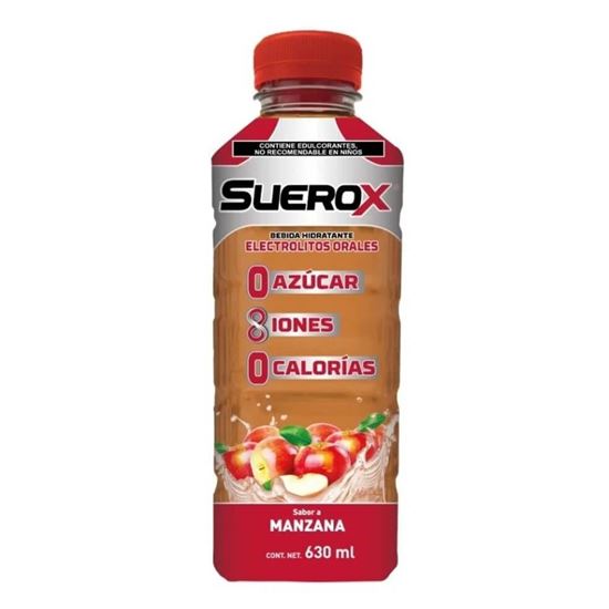 Imagen de Electrolitos orales Suerox 8 iones sabor manzana 630ml