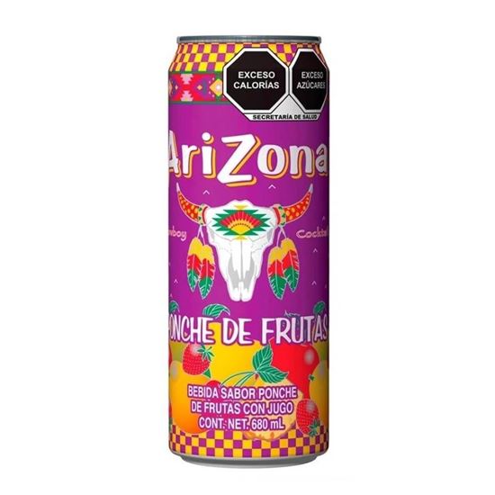 Imagen de Bebida Arizona sabor ponche de frutas 680ml