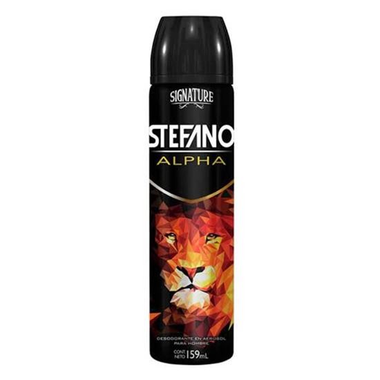 Imagen de Desodorante en aerosol Stefano alpha 159ml