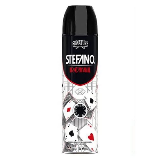Imagen de Desodorante en aerosol Stefano royal 159ml