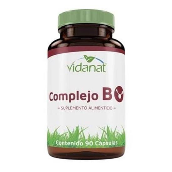 Imagen de Suplemento alimenticio complejo B Vidanat 90 cápsulas