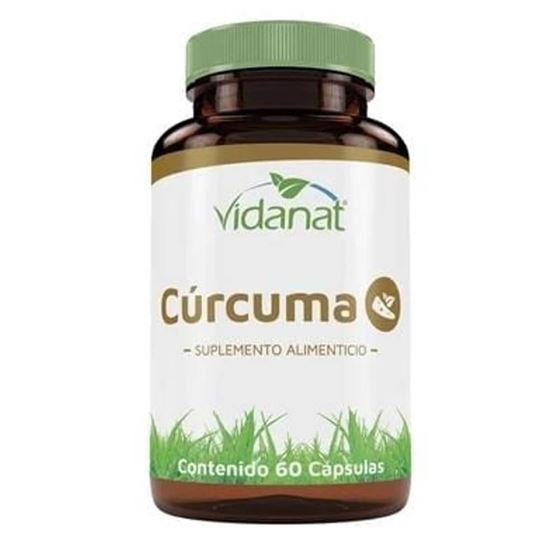 Imagen de Suplemento alimenticio Cúrcuma Vidanat 60 cápsulas