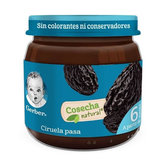 Imagen de Papilla de ciruela pasa Gerber etapa 2 100g