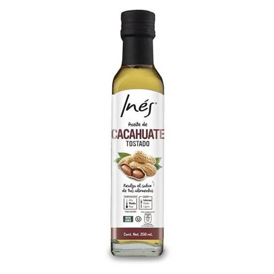 Imagen de Aceite de cacahuate tostado Inés 250ml