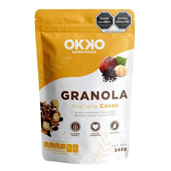 Imagen de Granola avellana cacao Okko 340g