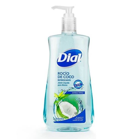 Imagen de Jabon liquido para manos rocío de coco Dial 460ml