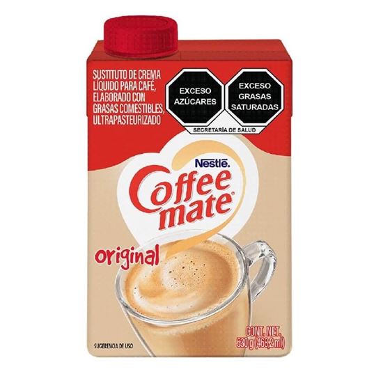 Imagen de Sustituto de crema líquida para café original Coffee Mate 530g