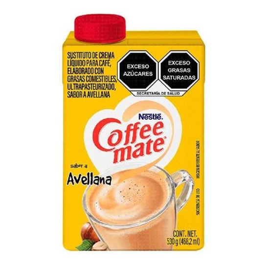 Imagen de Sustituto de crema líquida para café sabor avellana Coffee Mate 530g