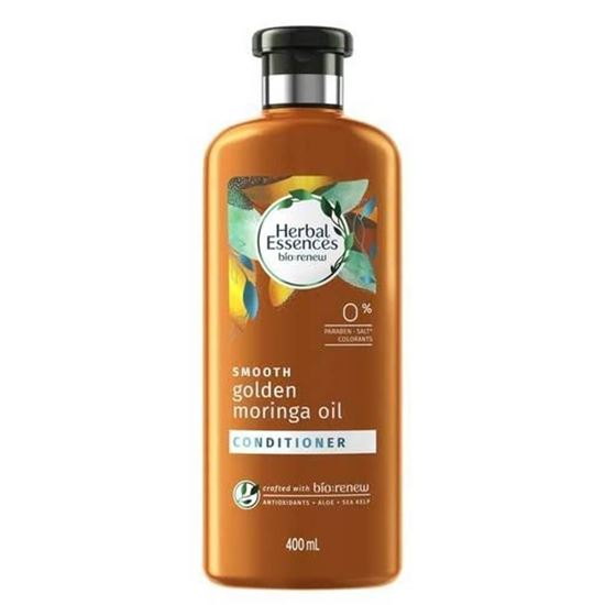 Imagen de Acondicionador Herbal Essences smooth golden moringa oil 400ml