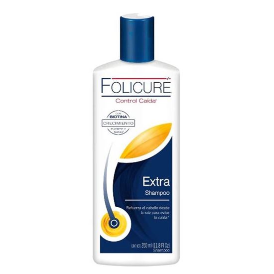 Imagen de Shampoo Folicure control caída extra 350ml