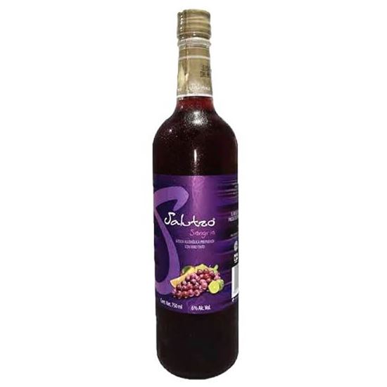 Imagen de Bebida preparada con vino blanco Salutzo sangría 750ml