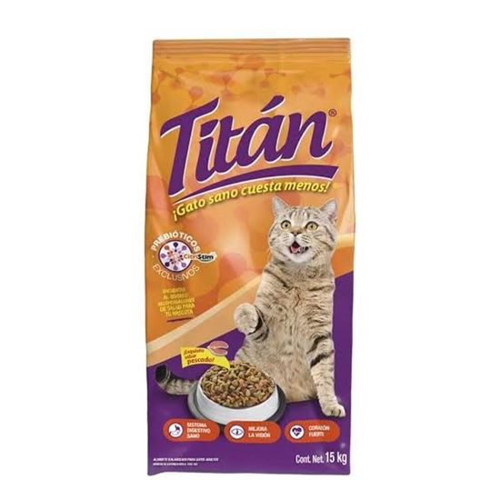 Imagen de Alimento para gato Titán 15kg