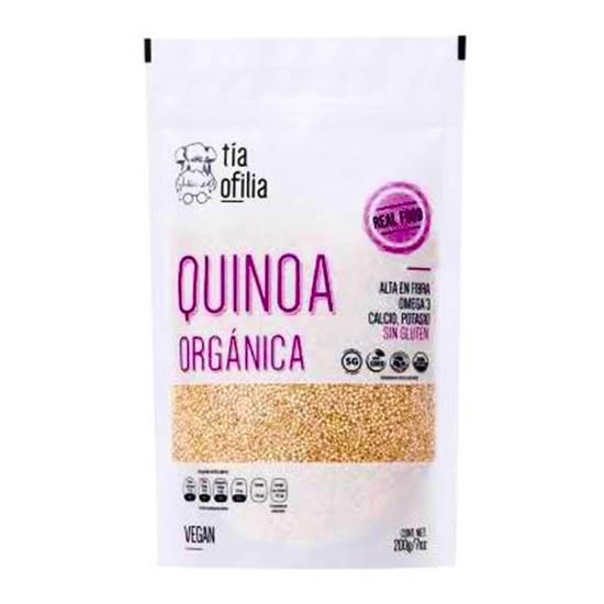 Imagen de Quinoa orgánica sin gluten Tia Ofilia 200g