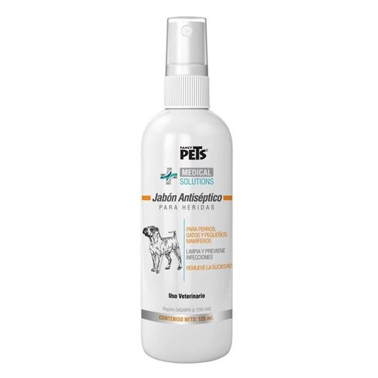 Imagen de Jabón antiséptico para heridas en spray Fancy Pets 125ml