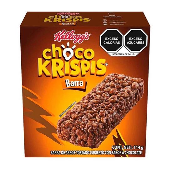 Imagen de Barras Kellogg's Choco Krispis paquete con 6 pzas (114g)