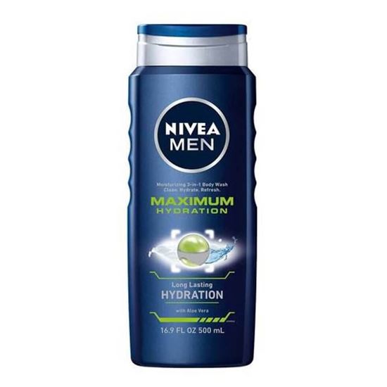 Imagen de Jabon líquido para manos y cuerpo Nivea Men maximum Hydration 500ml