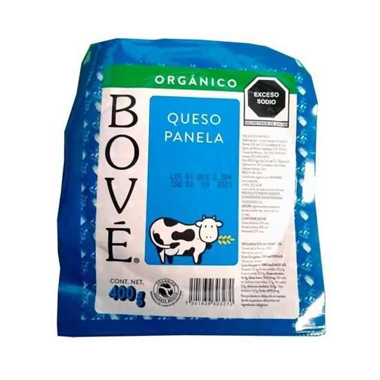 Imagen de Queso panela orgánico Bové 400g