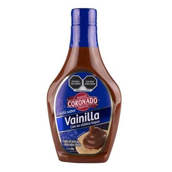Imagen de Cajeta sabor vainilla Coronado envase apachurrable 594g