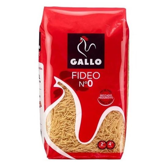 Imagen de Pasta tipo Fideo N°0 Gallo 500g