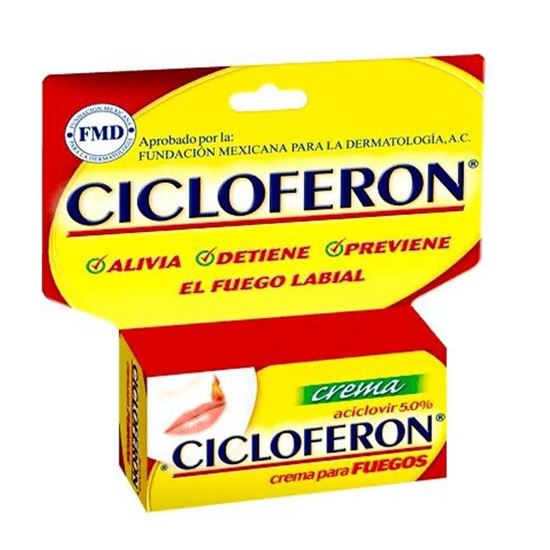 Imagen de Crema para fuegos Cicloferon 2g