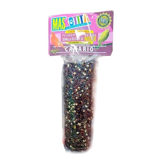 Imagen de Palanqueta vitaminada con semilla selecta de niger para canario Maskotita