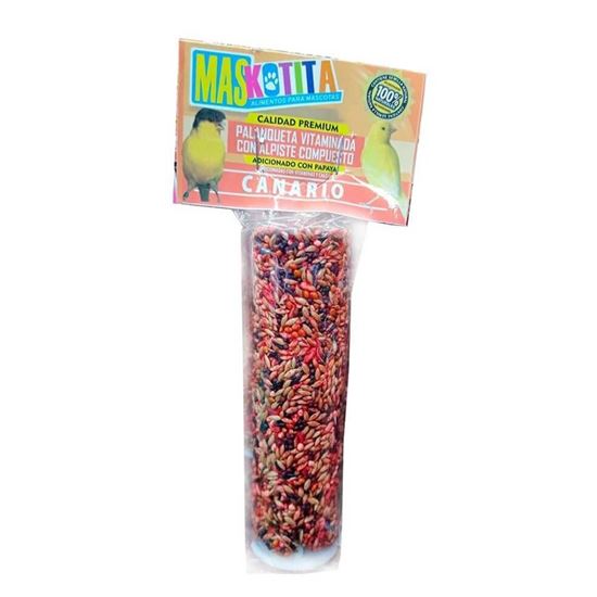 Imagen de Palanqueta vitaminada con alpiste compuesto para canario Maskotita