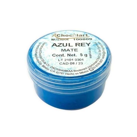Imagen de Matizador comestible color azul rey mate A'Chocolart 5g