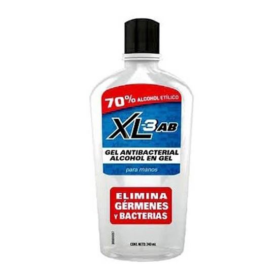 Imagen de Gel antibacterial para manos XL-3 AB 240ml
