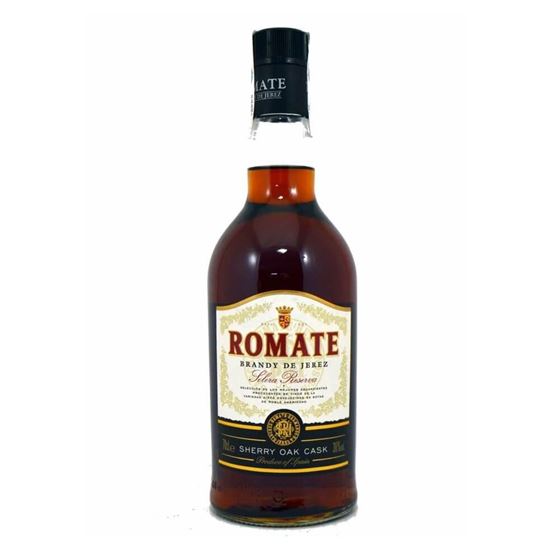 Imagen de Brandy de jerez Romate Solera reserva sherry oak cask 700ml
