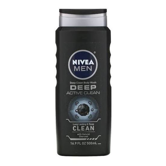 Imagen de Jabon líquido 3 en 1 Nivea Men deep active clean 500ml