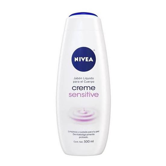 Imagen de Jabón líquido para el cuerpo Nivea creme sensitive 500ml