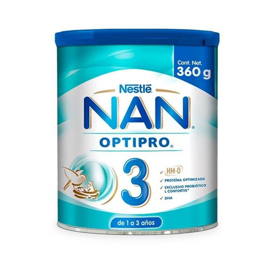 Imagen de Fórmula infantil Nan Optipro 3 360g
