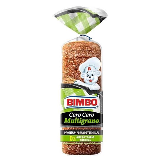 Imagen de Pan Bimbo multigrano cero cero 610g