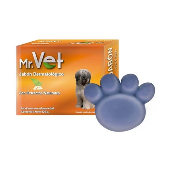 Imagen de Jabón neutro para perros Mr Vet 120g