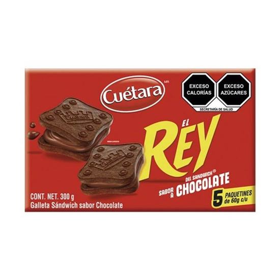 Imagen de Galletas sabor chocolate Cuétara el rey 300g