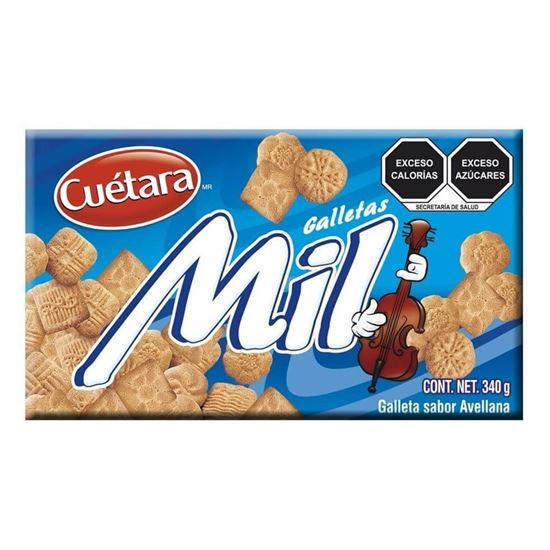 Imagen de Galletas sabor avellana Cuétara Mil 340g